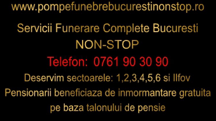 Servicii Funerare Bucuresti