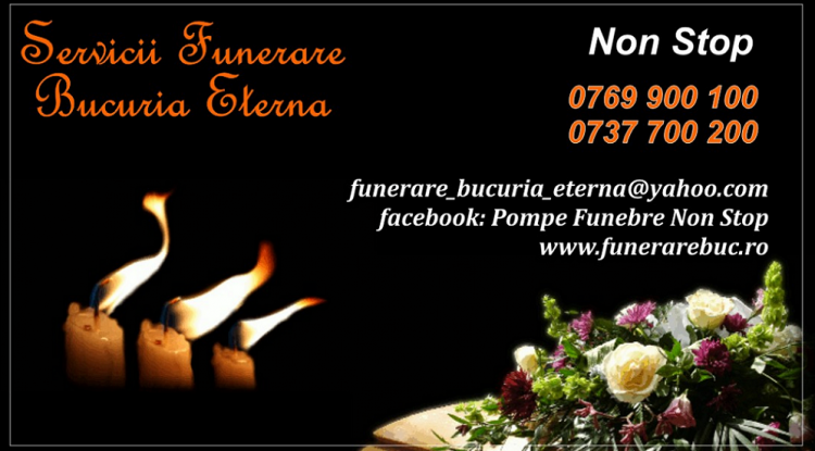 Servicii Funerare Pompe Funebre Crangasi Non-Stop 0769.900.100 - 0737.700.200